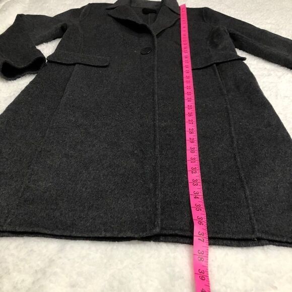 hotel Particulier Single Button Wool Blend Coat - Picture 11 of 13